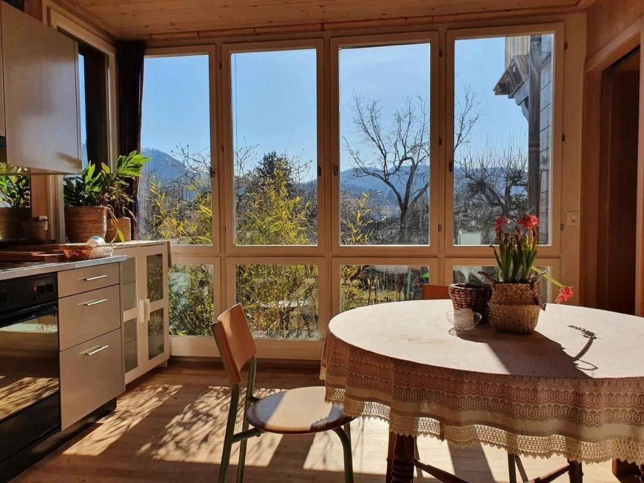 Ferienwohnung In Der Gartenstadt, Liebefeld Bern エクステリア 写真